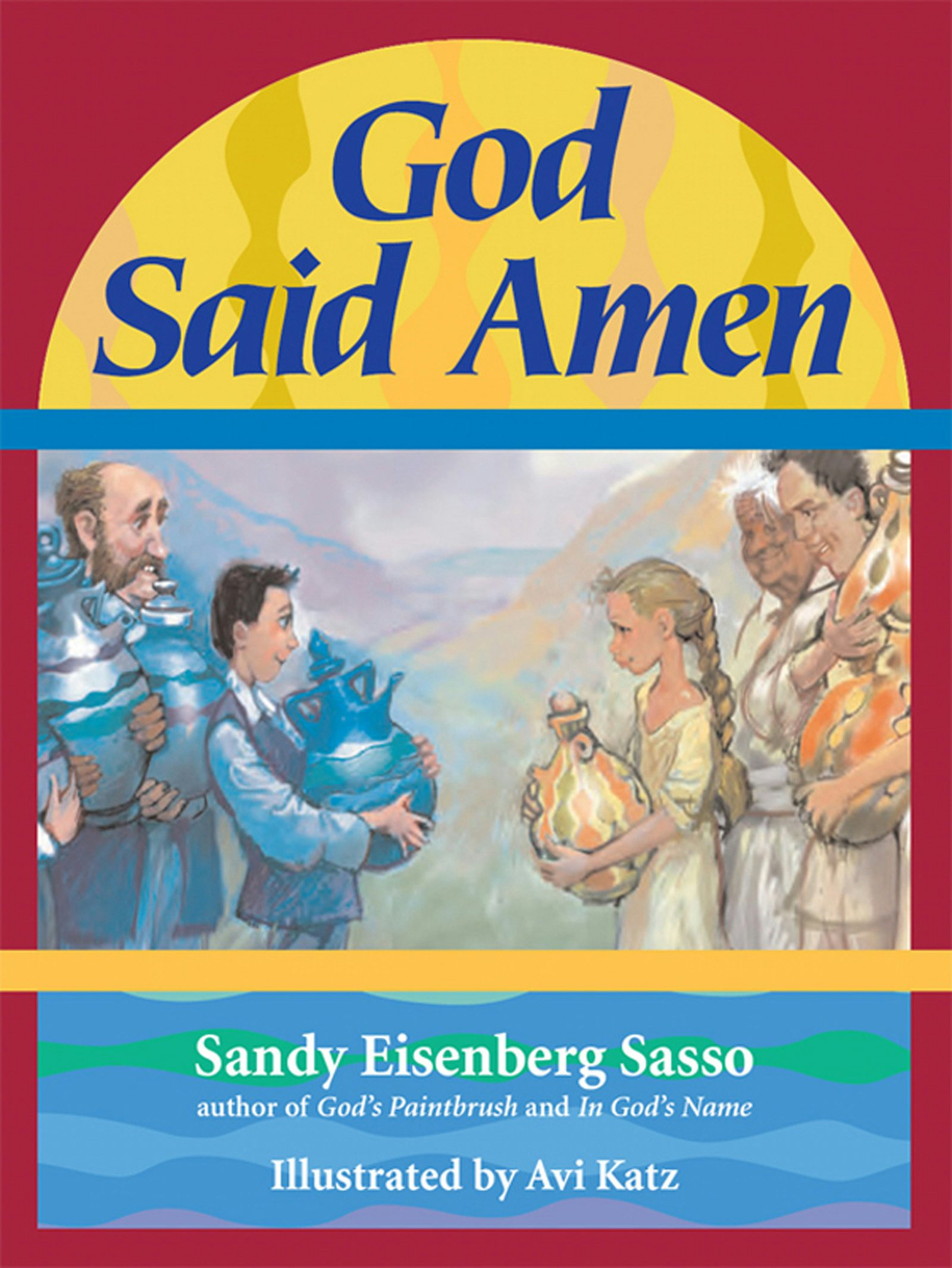 Book cover image for God Said Amen ISBN: 9781580230803