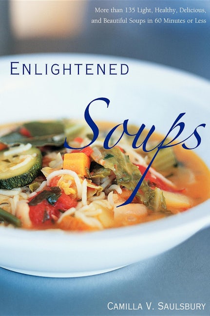 Book cover image for Enlightened Soups ISBN: 9781581826647