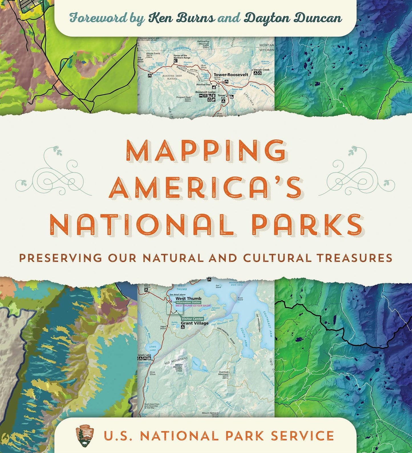 Book cover image for Mapping America's National Parks ISBN: 9781589485471