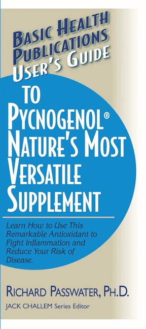 Book cover image for User's Guide to Pycnogenol ISBN: 9781591201625