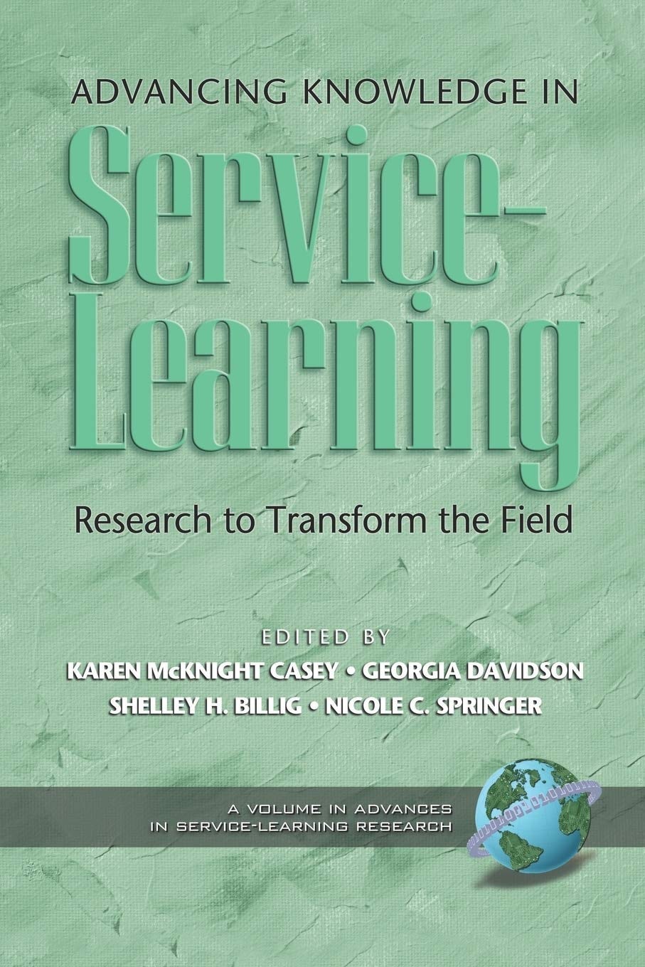 Book cover image for Advancing Knowledge in Service-Learning ISBN: 9781593115692