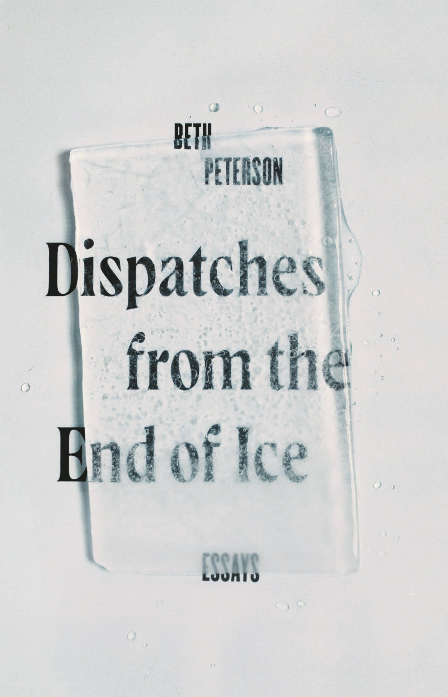 Book cover image for Dispatches from the End of Ice ISBN: 9781595349002