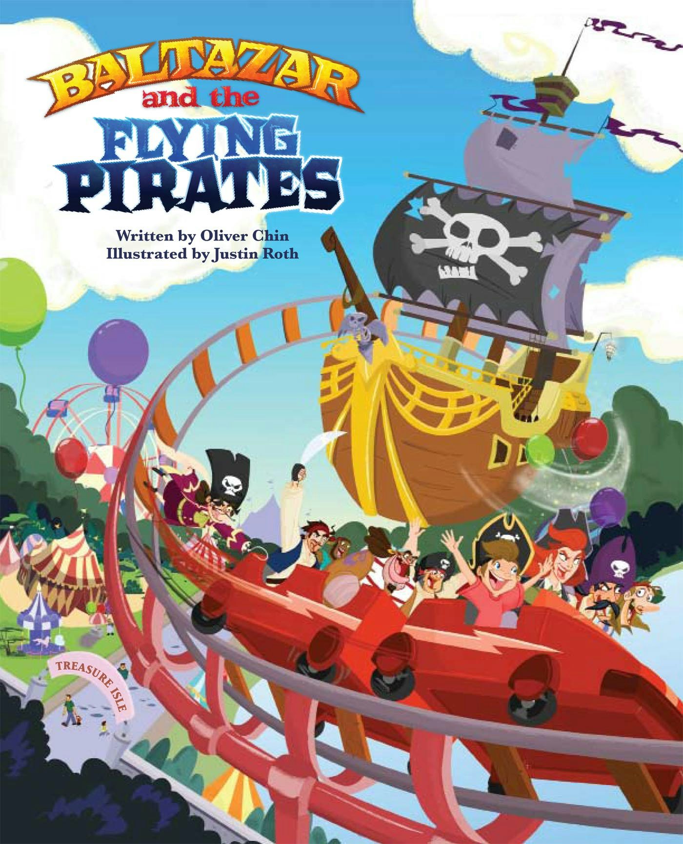 Book cover image for Baltazar and the Flying Pirates ISBN: 9781597020183
