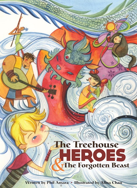 Book cover image for The Treehouse Heroes ISBN: 9781597020343