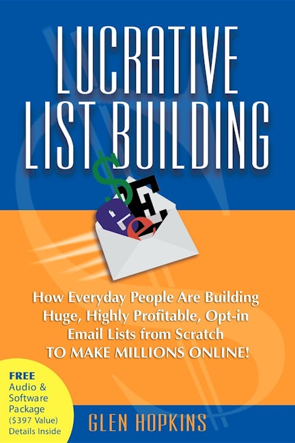 Book cover image for Lucrative List Building ISBN: 9781600371622