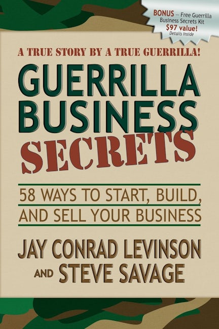 Book cover image for Guerrilla Business Secrets ISBN: 9781600375149