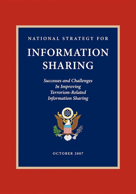 Book cover image for National Strategy for Information Sharing ISBN: 9781600375859
