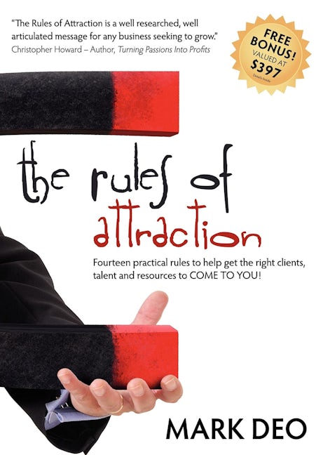 Book cover image for The Rules of Attraction ISBN: 9781600376009