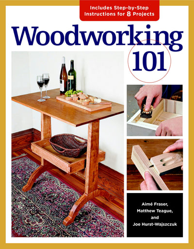 Cover image for Woodworking 101, isbn: 9781600853685