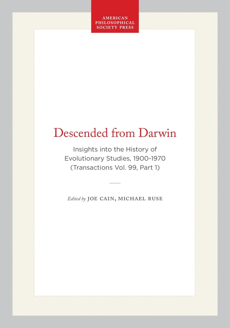Cover image for Descended from Darwin ISBN 9781606189917