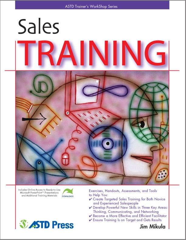 Book cover image for Sales Training ISBN: 9781607284697