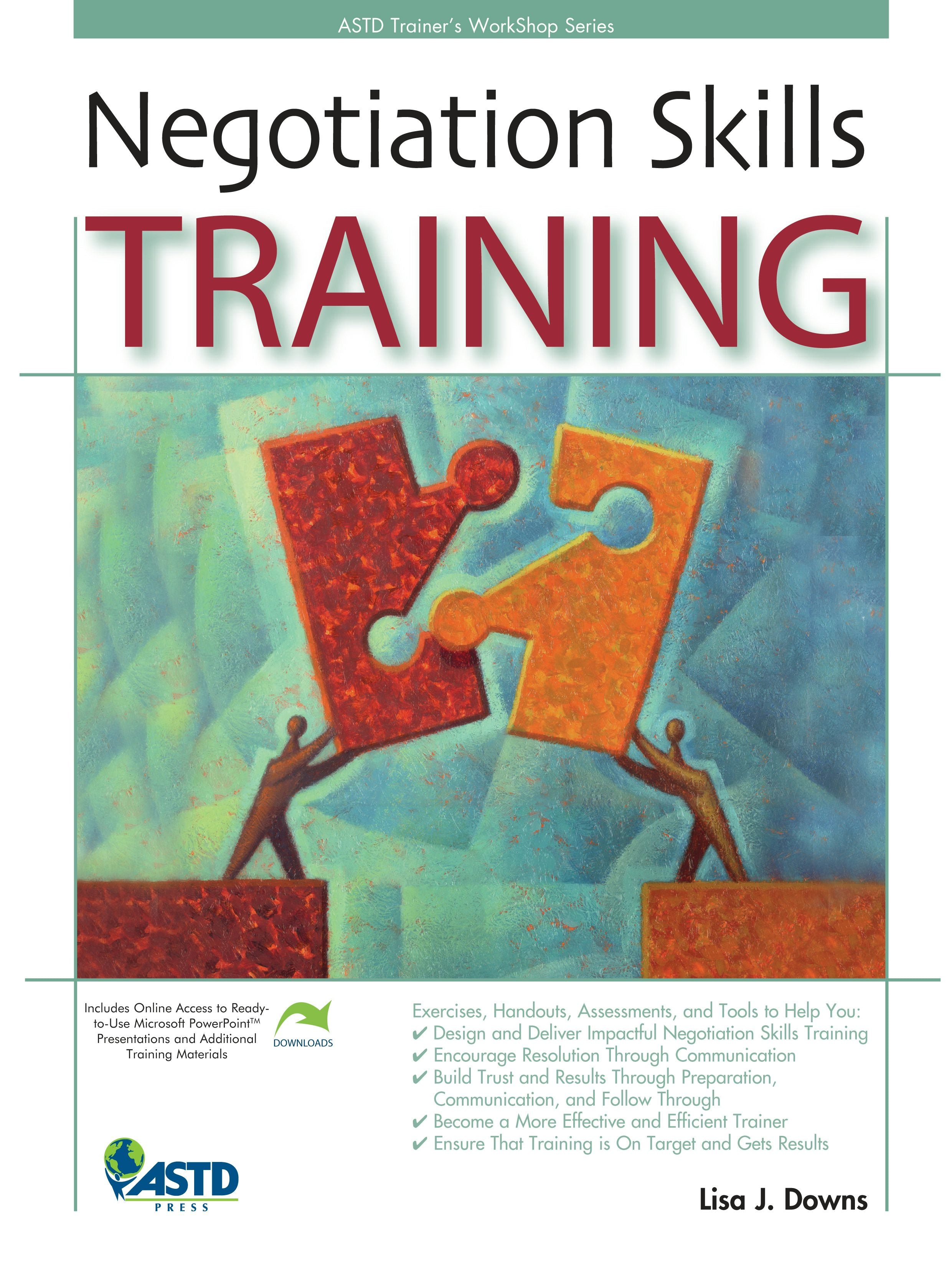 Book cover image for Negotiation Skills Training ISBN: 9781607285946