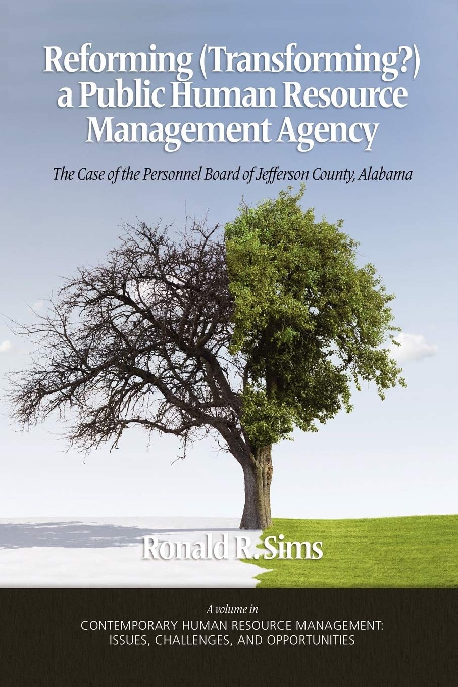 Book cover image for Reforming (Transforming?) a Public Human Resource Management Agency ISBN: 9781607524373