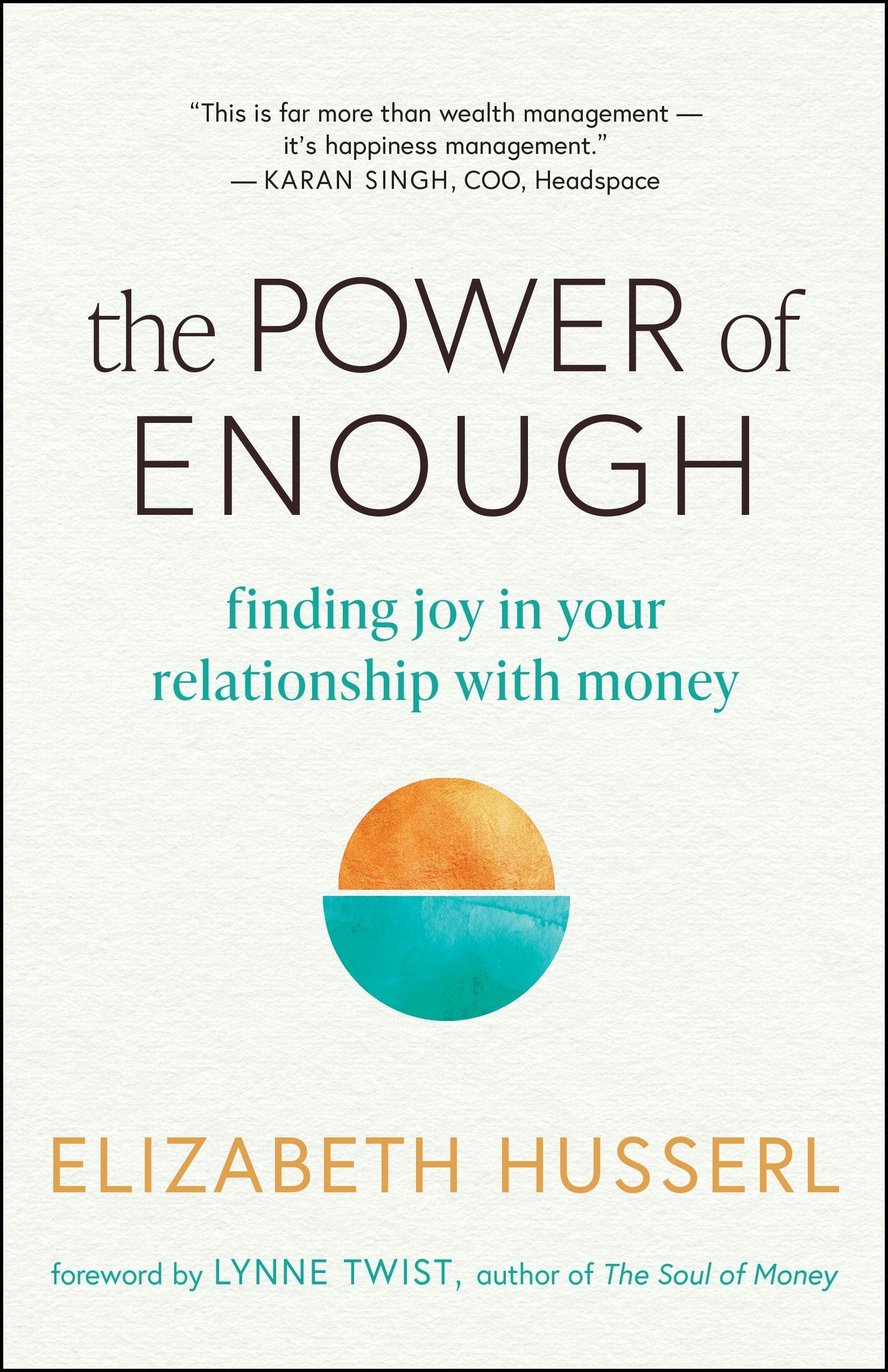 Book cover image for The Power of Enough ISBN: 9781608689422