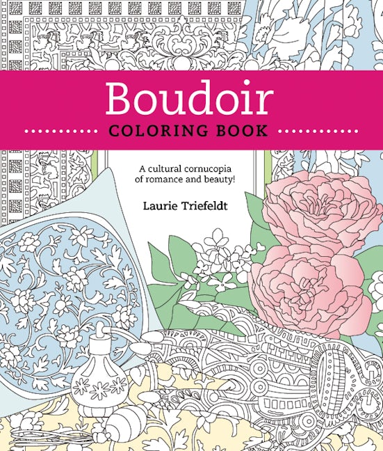 Book cover image for Boudoir Coloring Book ISBN: 9781610352864