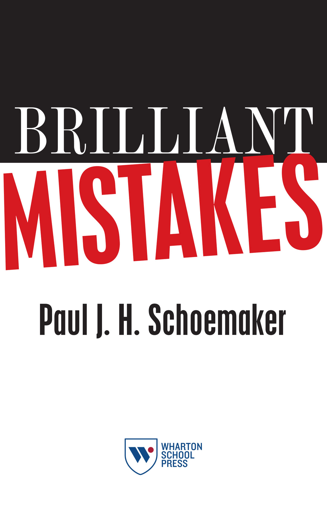 Cover image for Brilliant Mistakes ISBN 9781613630129