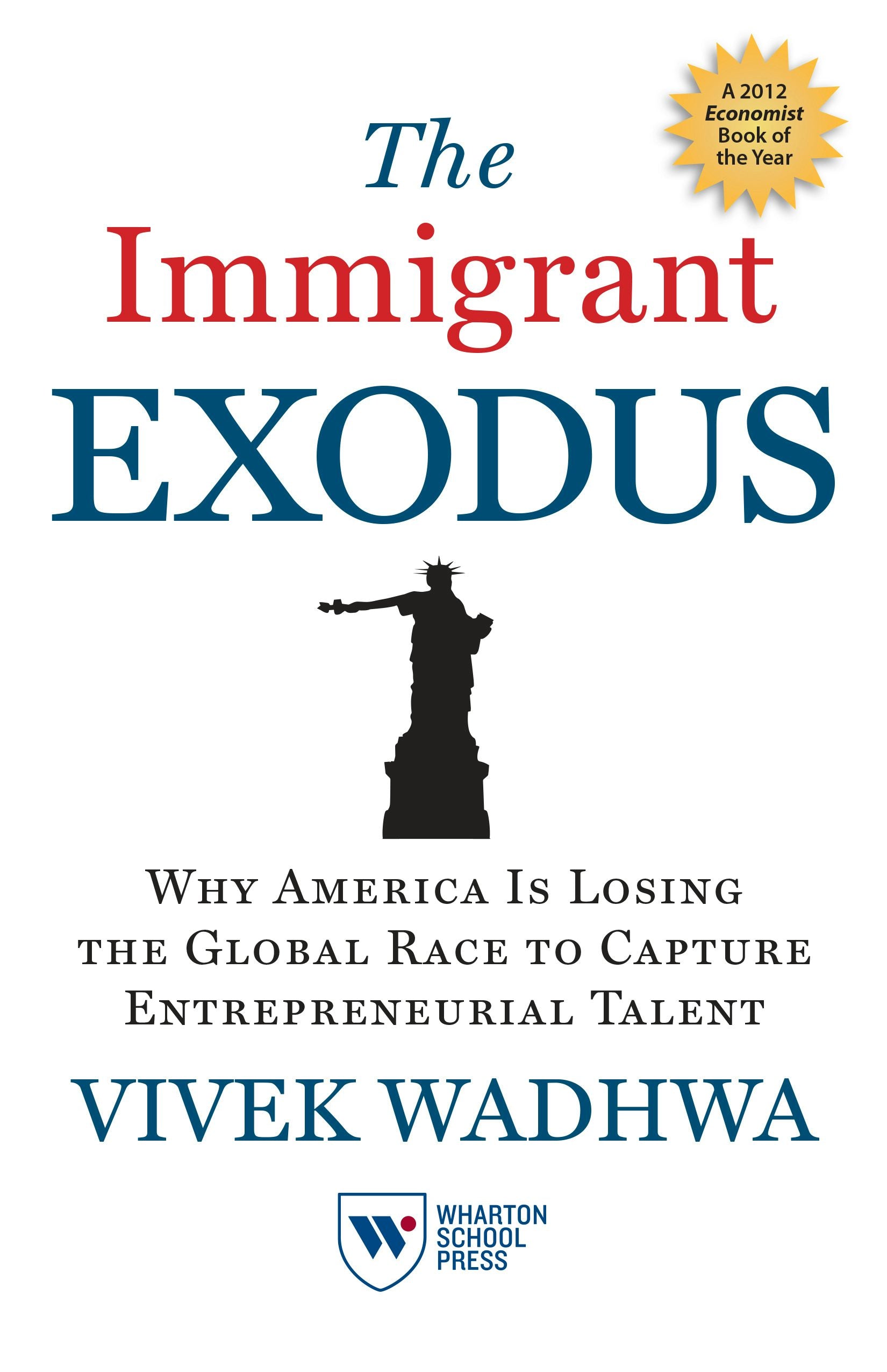 Cover image for The Immigrant Exodus ISBN 9781613630211