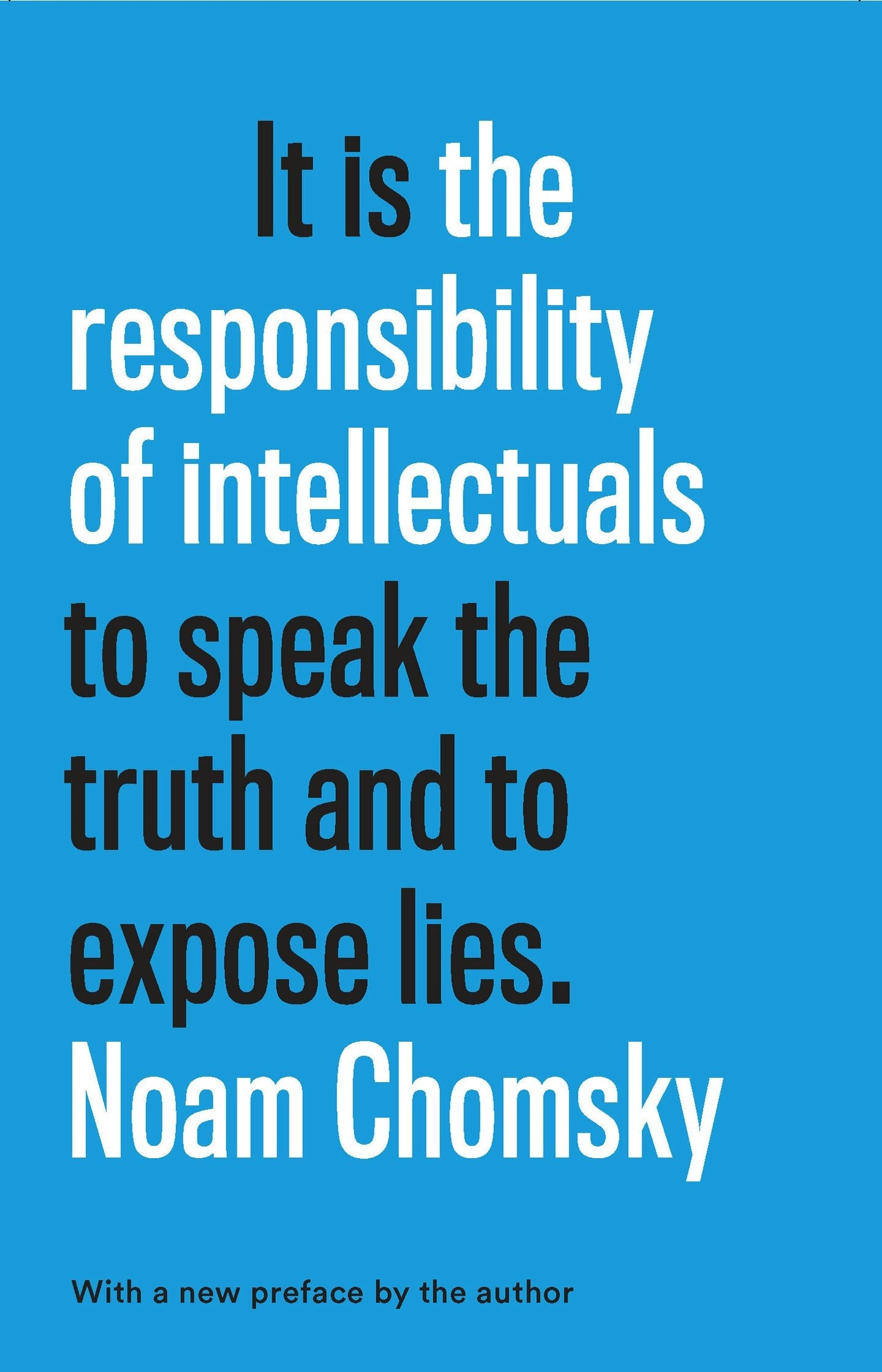 Book cover image for The Responsibility of Intellectuals ISBN: 9781620973646