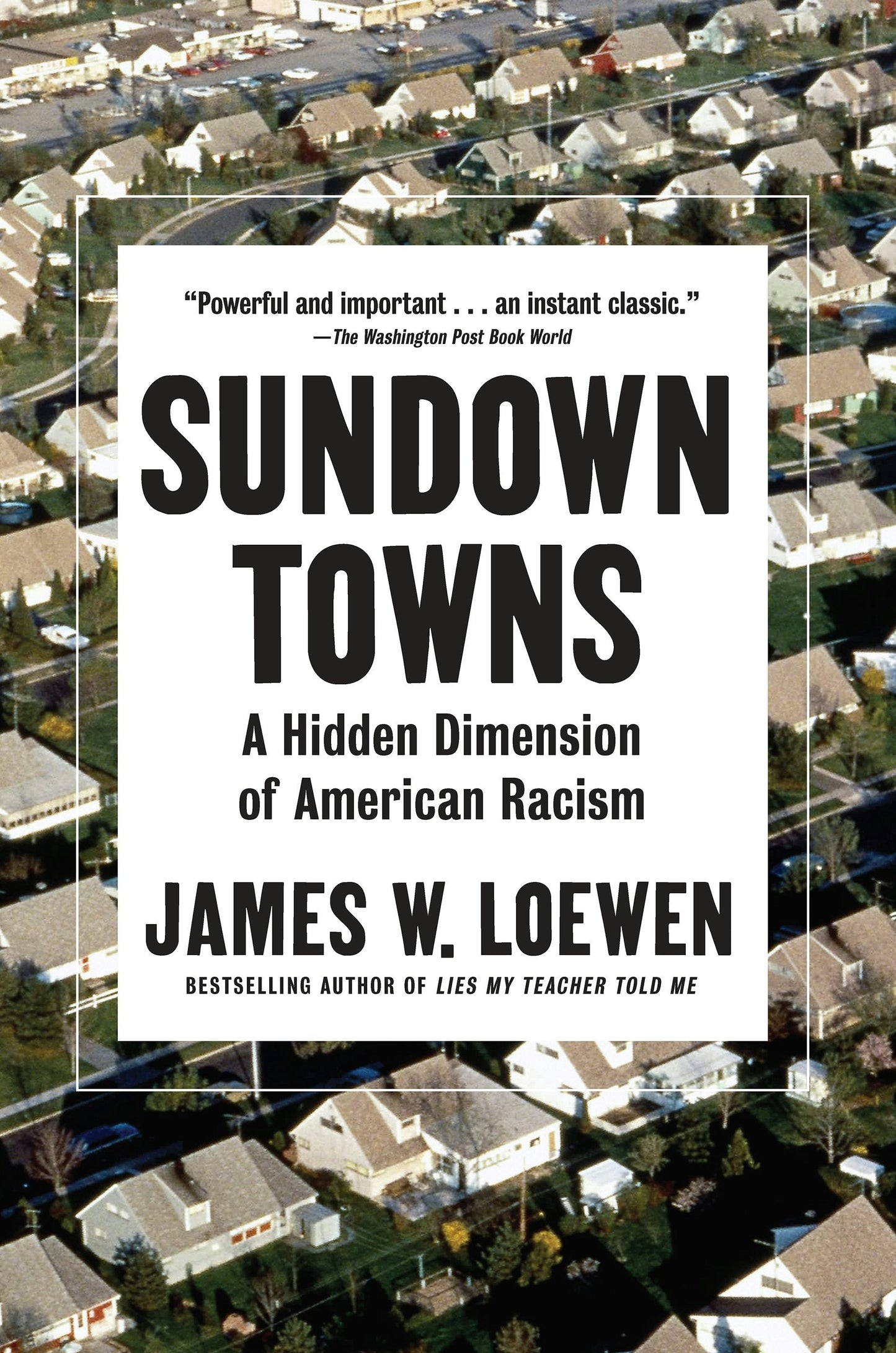 Book cover image for Sundown Towns ISBN: 9781620974544