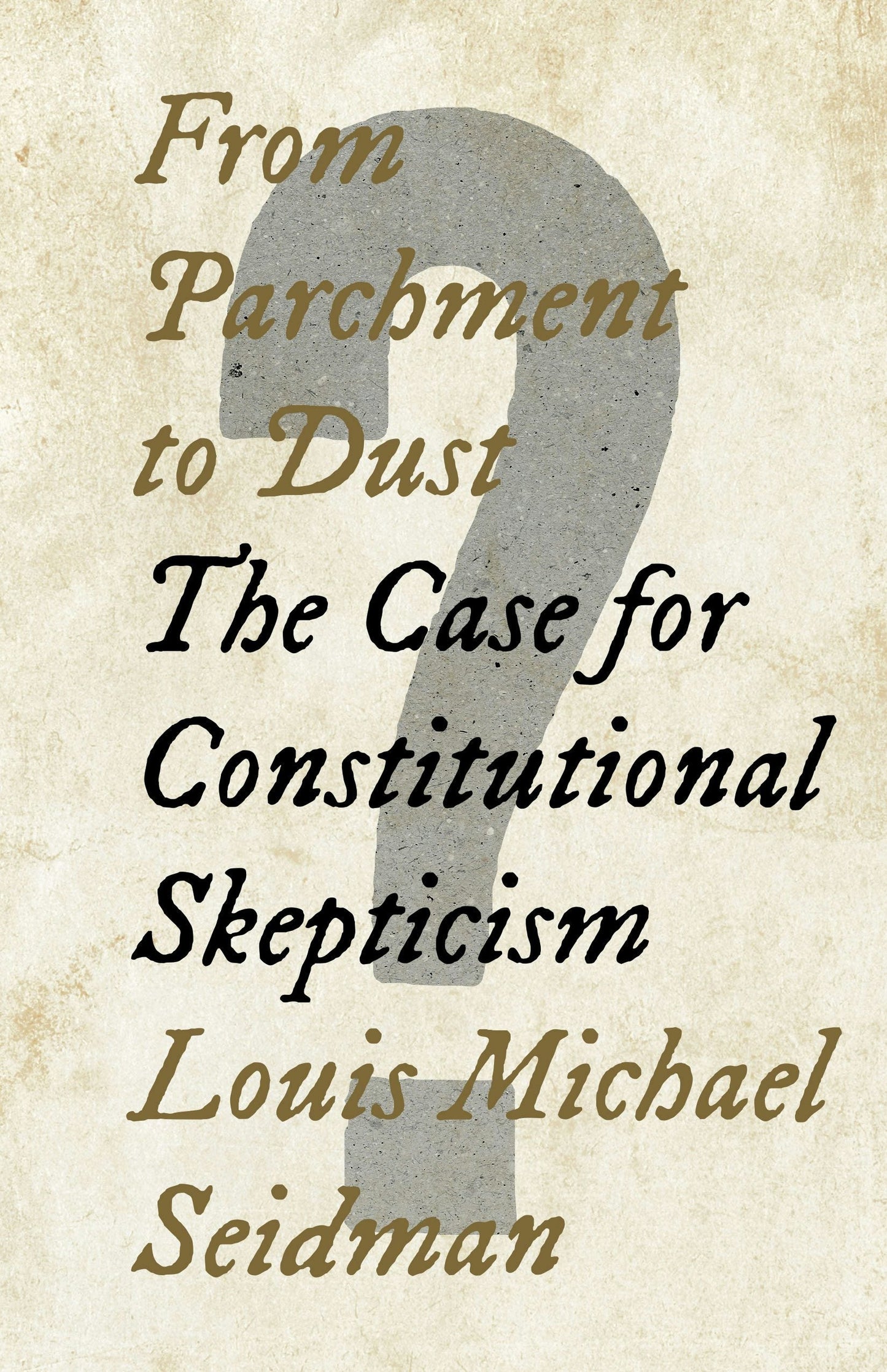 Book cover image for From Parchment to Dust ISBN: 9781620976937