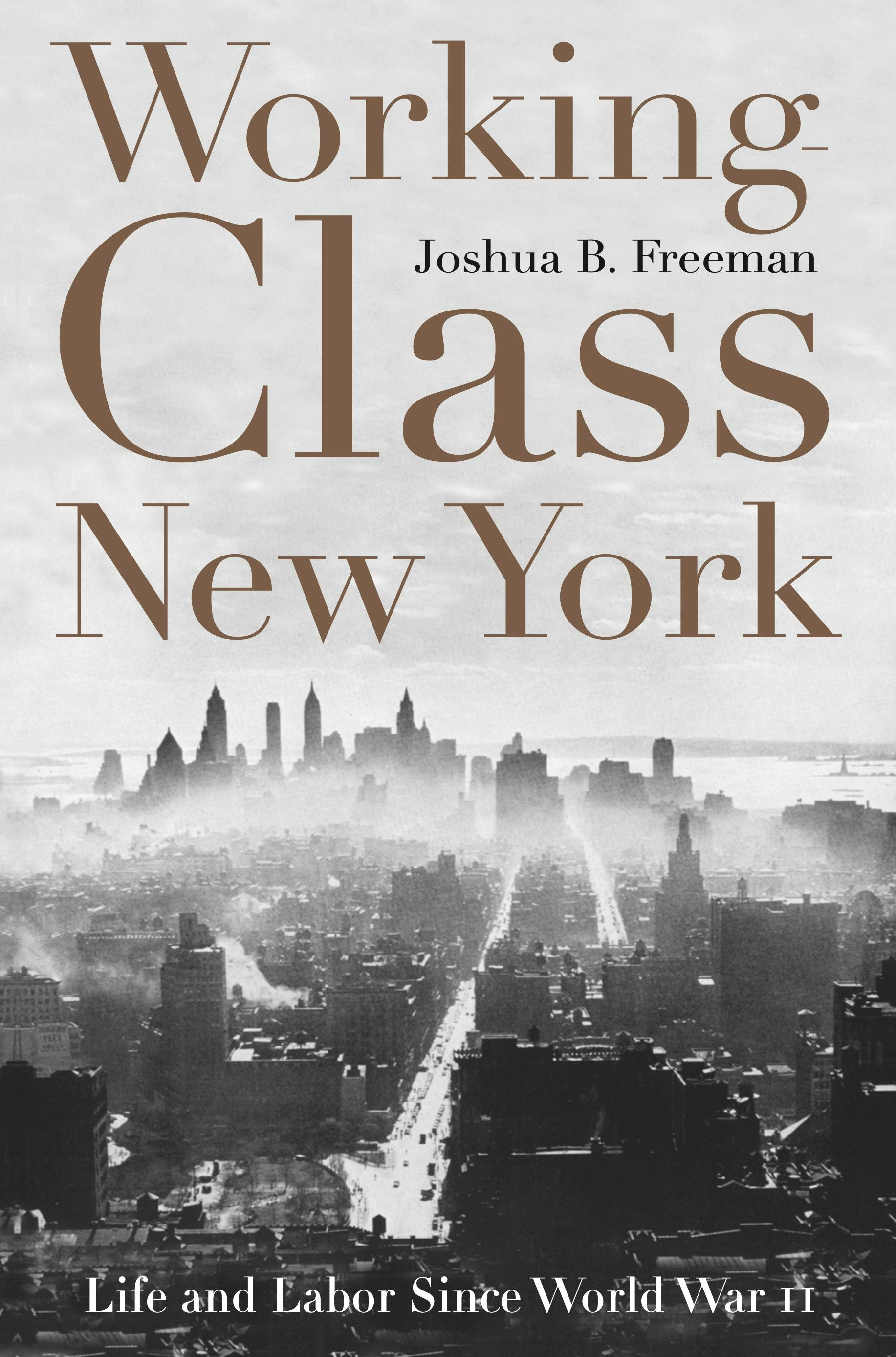 Book cover image for Working-Class New York ISBN: 9781620977088