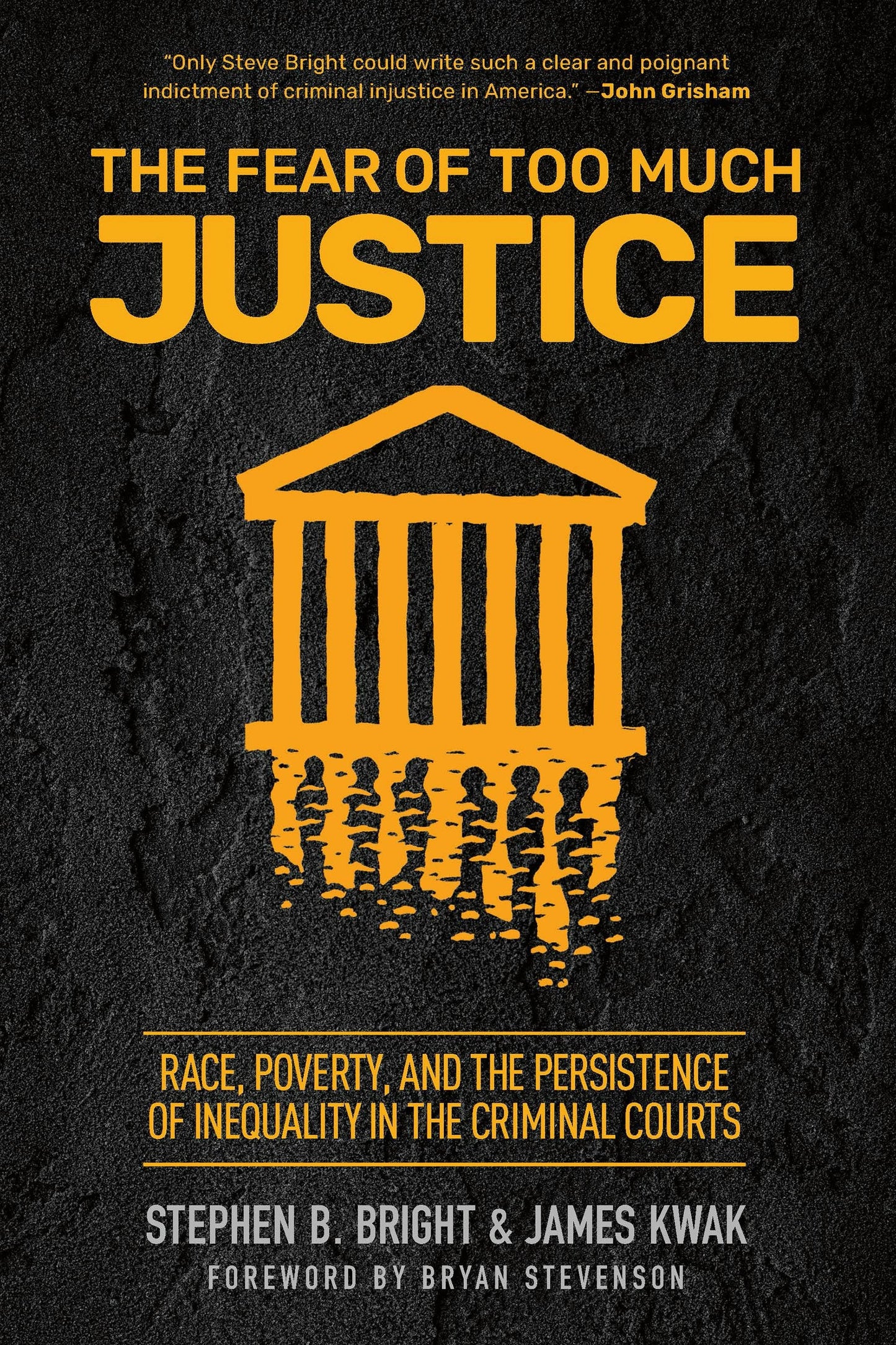 Book cover image for The Fear of Too Much Justice ISBN: 9781620978047