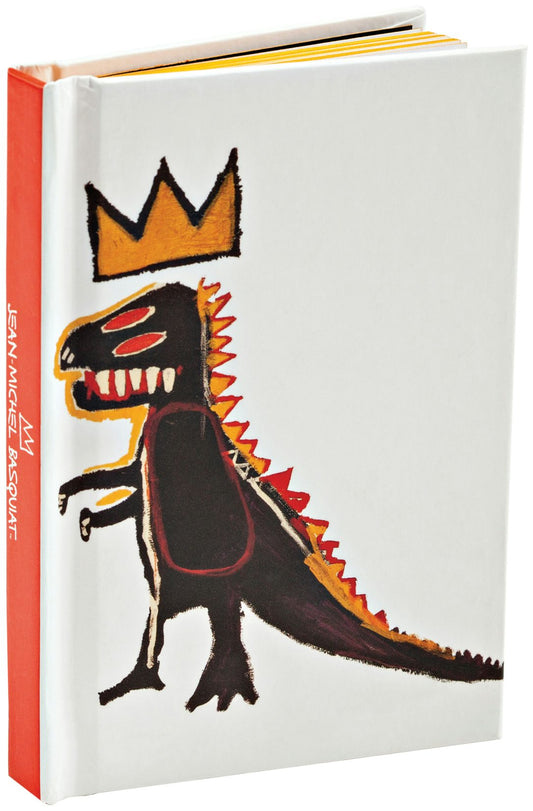 teNeues - Mini Notebook: Jean-Michel Basquiat Dino (Pez Dispenser), Hardcover, 120 Dot-Grid Pages with Lay Flat Binding,