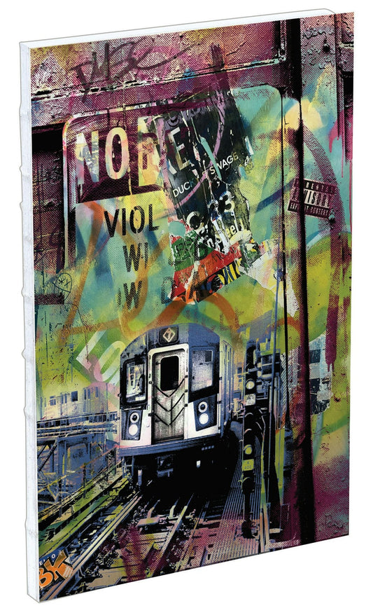 teNeues - Sketchbook: 7-Train, Hardcover Large Format, 50 Pages White Kraft Paper, Lay Flat Binding