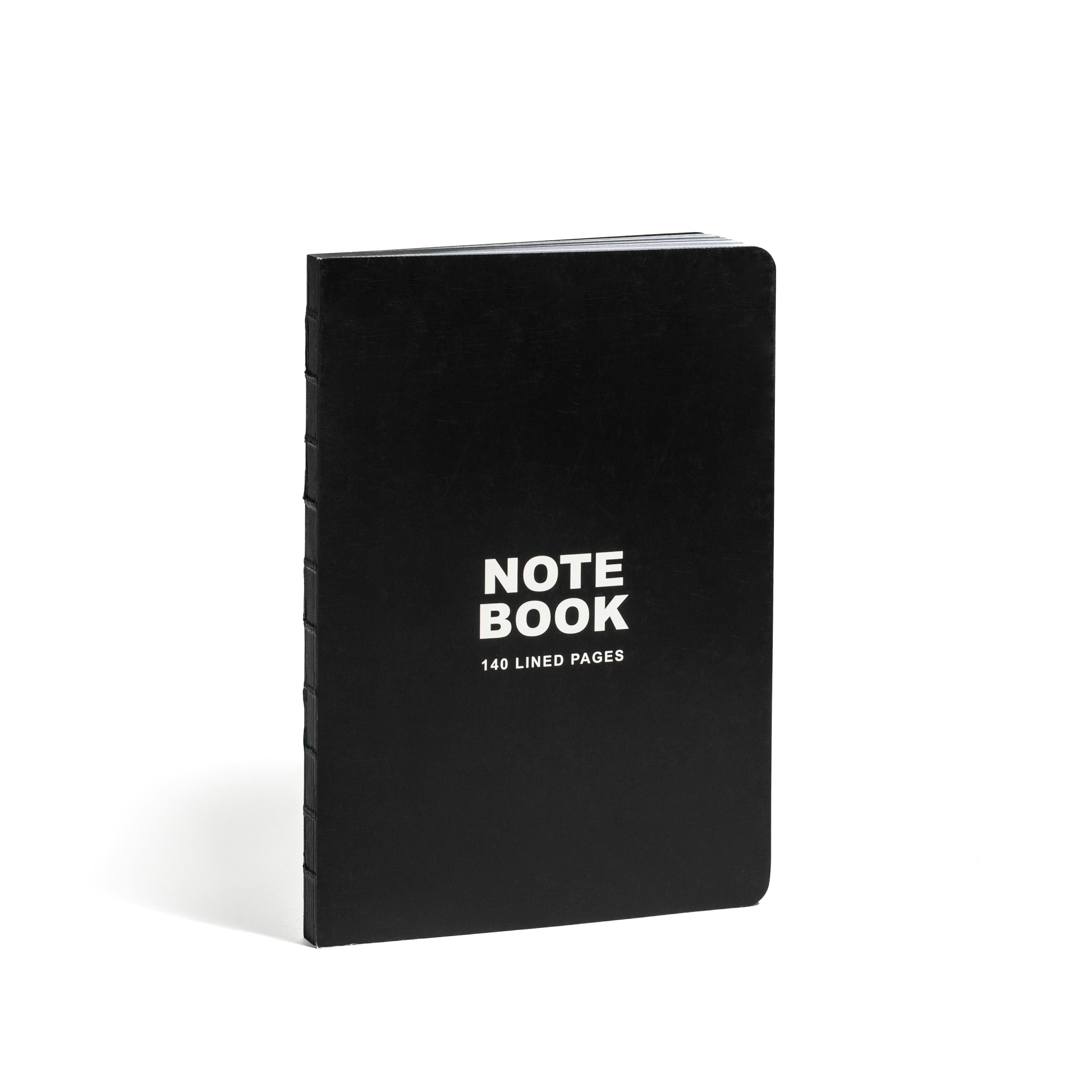 Book cover image for teNeues - Notebook Paperback A5 - 140 Lined Pages with Lay Flat Binding, Classic Black ISBN: 9781623259464