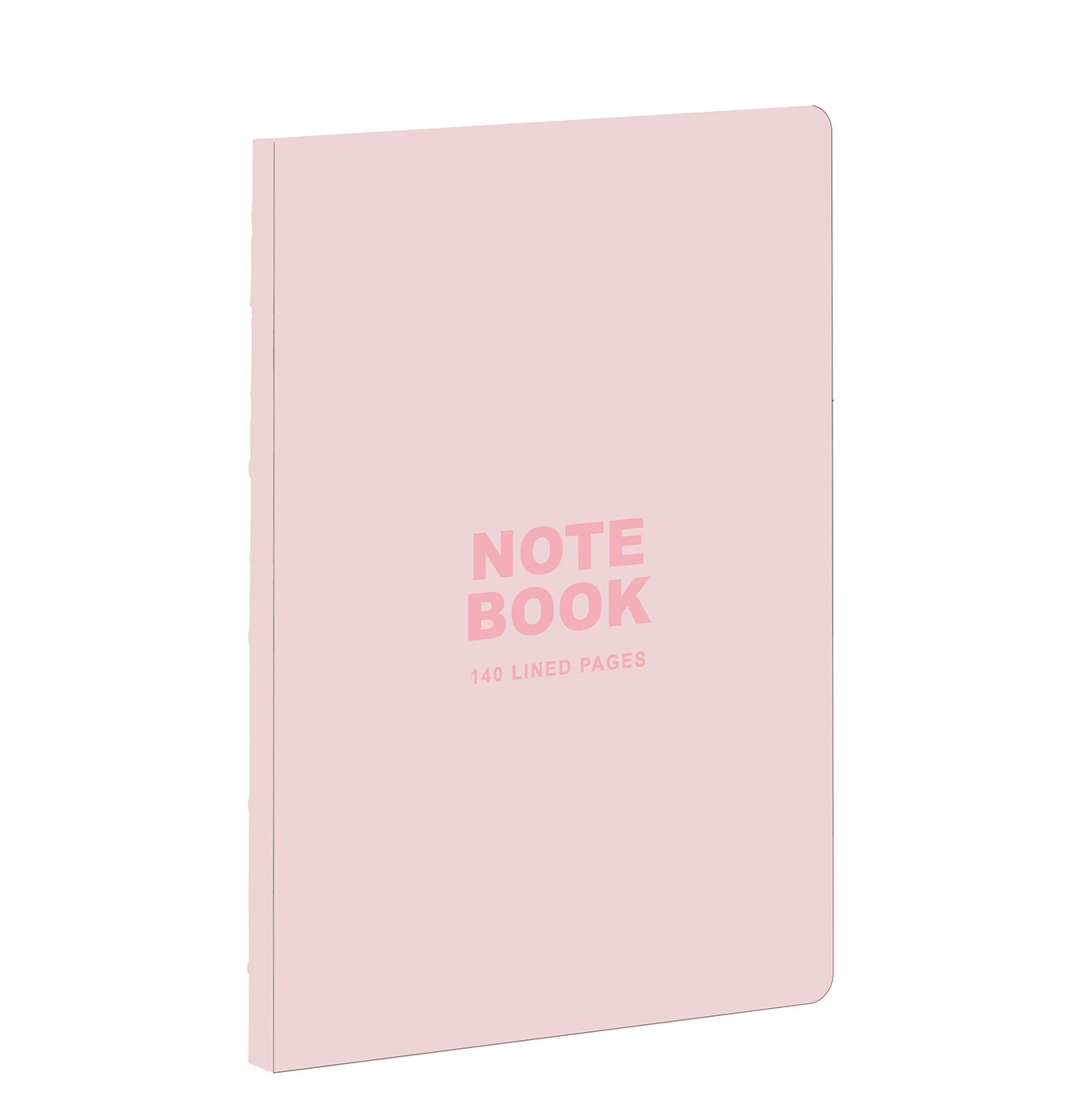 Book cover image for teNeues - A5 Notebook: Pastel Pink, 140 Lined Pages, Raw Sewn Spine, Lays Flat ISBN: 9781623259617