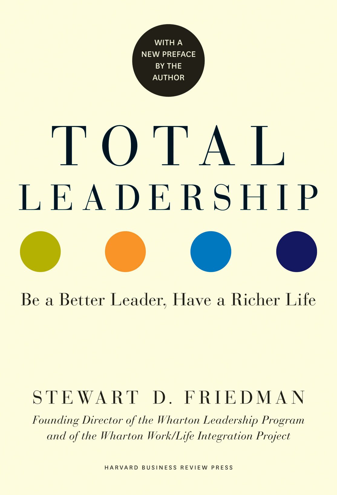 Book cover image for Total Leadership ISBN: 9781625274427