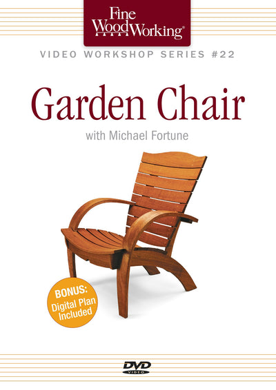 Cover image for Fine Woodworking Video Workshop Series - Garden Chair, isbn: 9781627107891