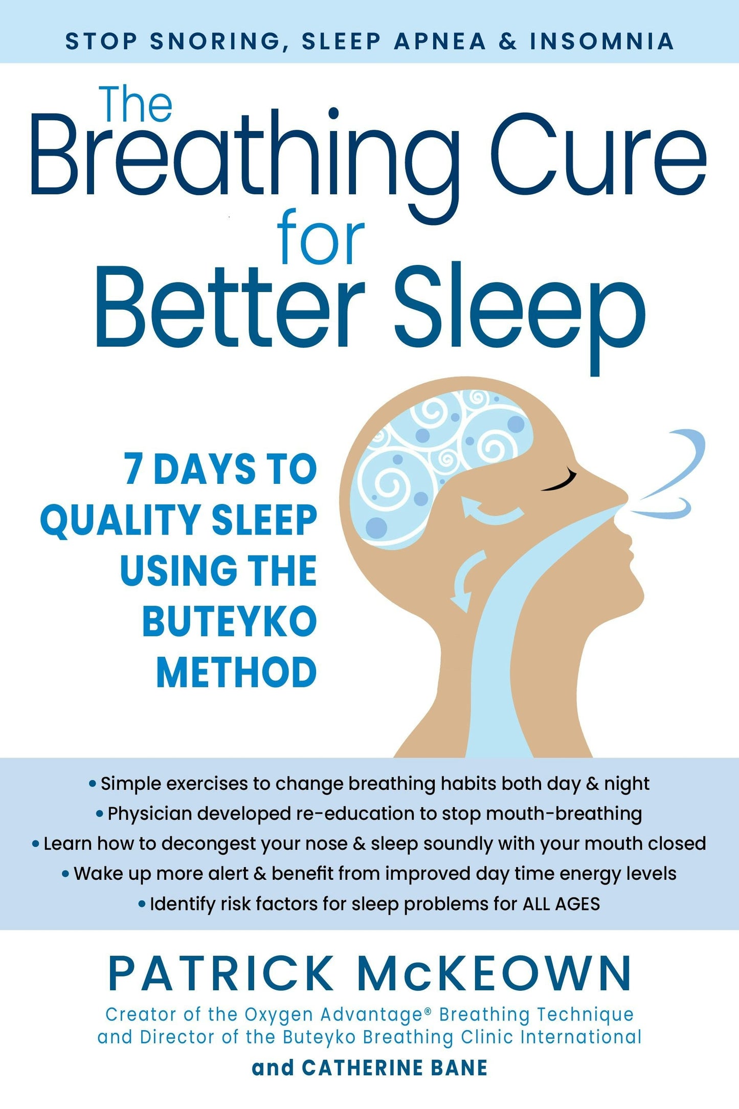 Book cover image for The Breathing Cure for Better Sleep ISBN: 9781630063078