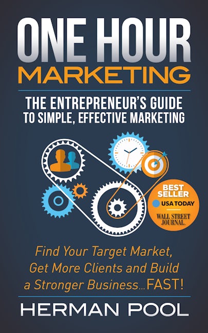 Book cover image for One Hour Marketing ISBN: 9781630479602