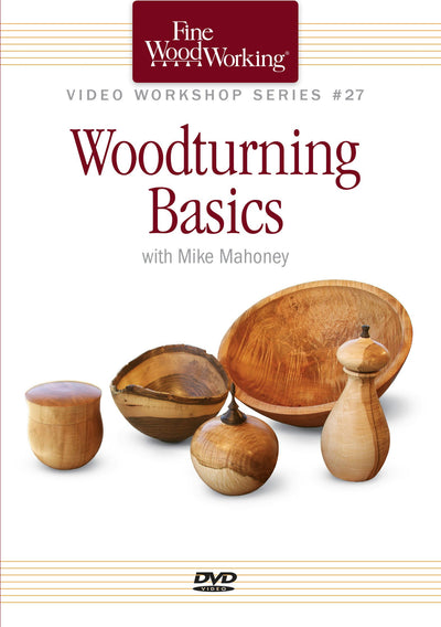 Cover image for Fine Woodworking Video Workshop Series - Woodturning Basics, isbn: 9781631863240