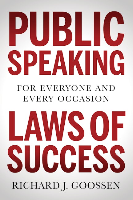 Book cover image for Public Speaking Laws of Success ISBN: 9781631954542