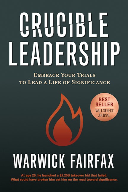 Book cover image for Crucible Leadership ISBN: 9781631954764