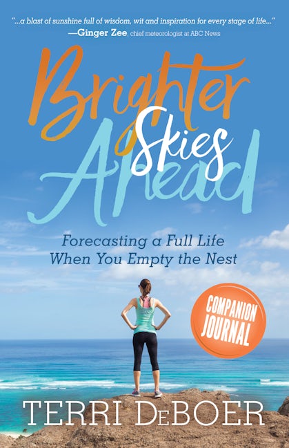 Book cover image for Brighter Skies Ahead Companion Journal ISBN: 9781631956959