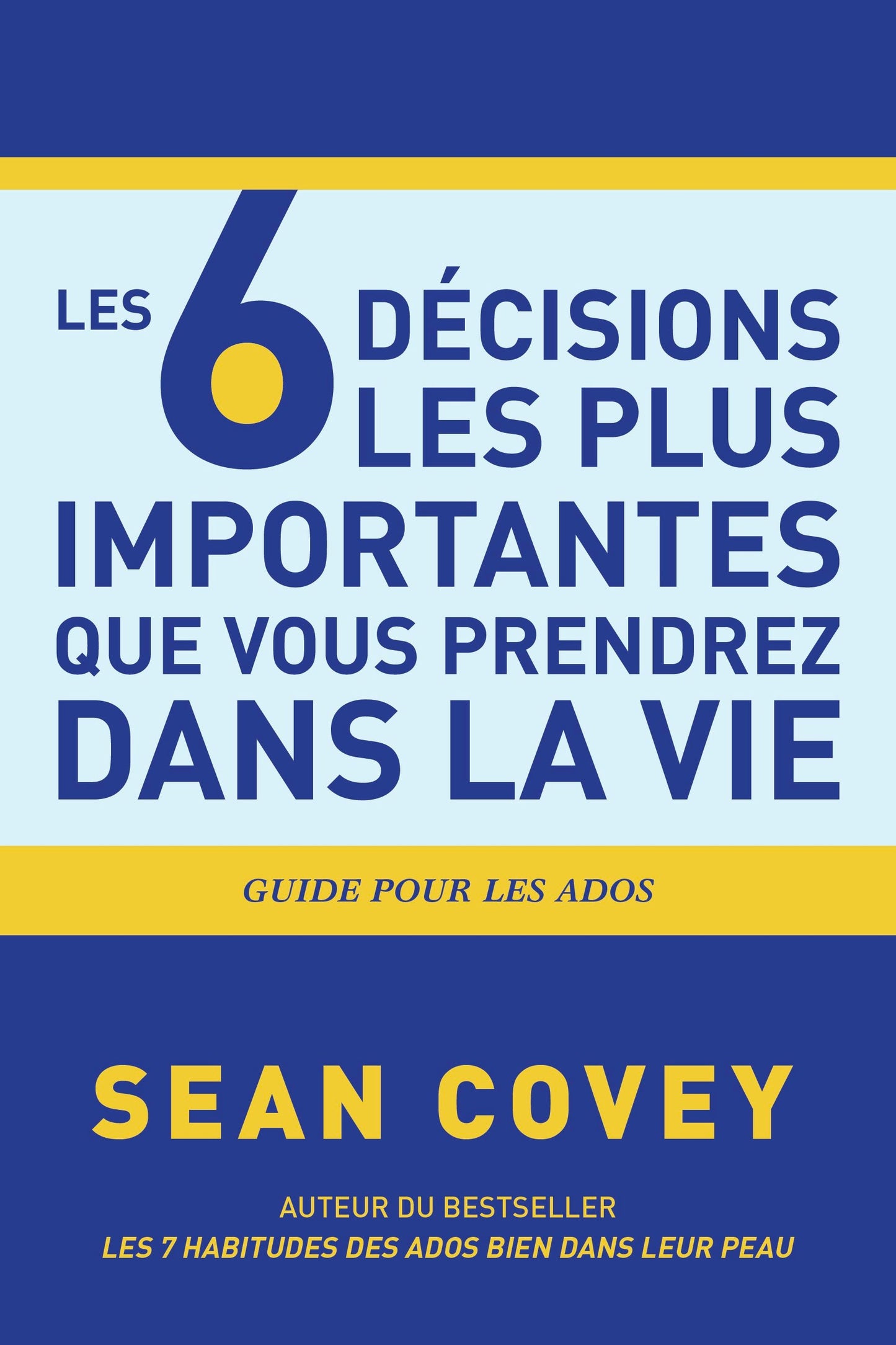 Book cover image for Les 6 Décisions les plus Importantes que Vous Prendrez Dans la Vie ISBN: 9781633537798
