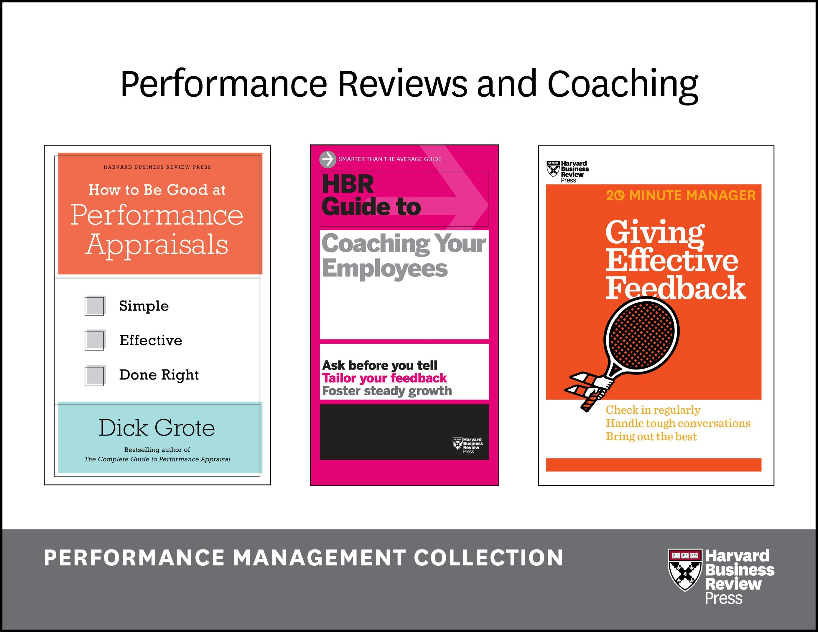 Book cover image for Performance Reviews and Coaching: The Performance Management Collection (5 Books) ISBN: 9781633692015