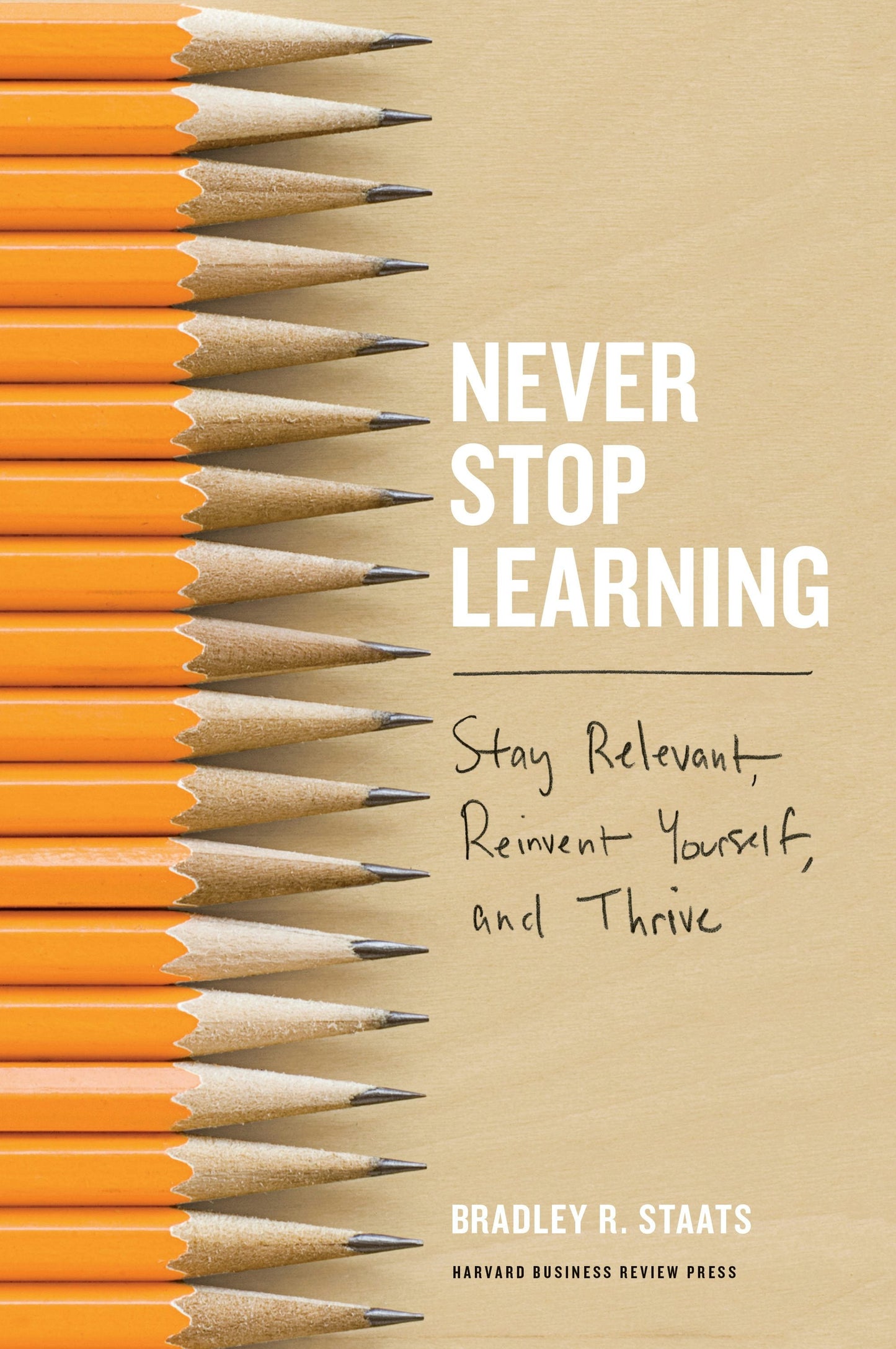 Book cover image for Never Stop Learning ISBN: 9781633692862