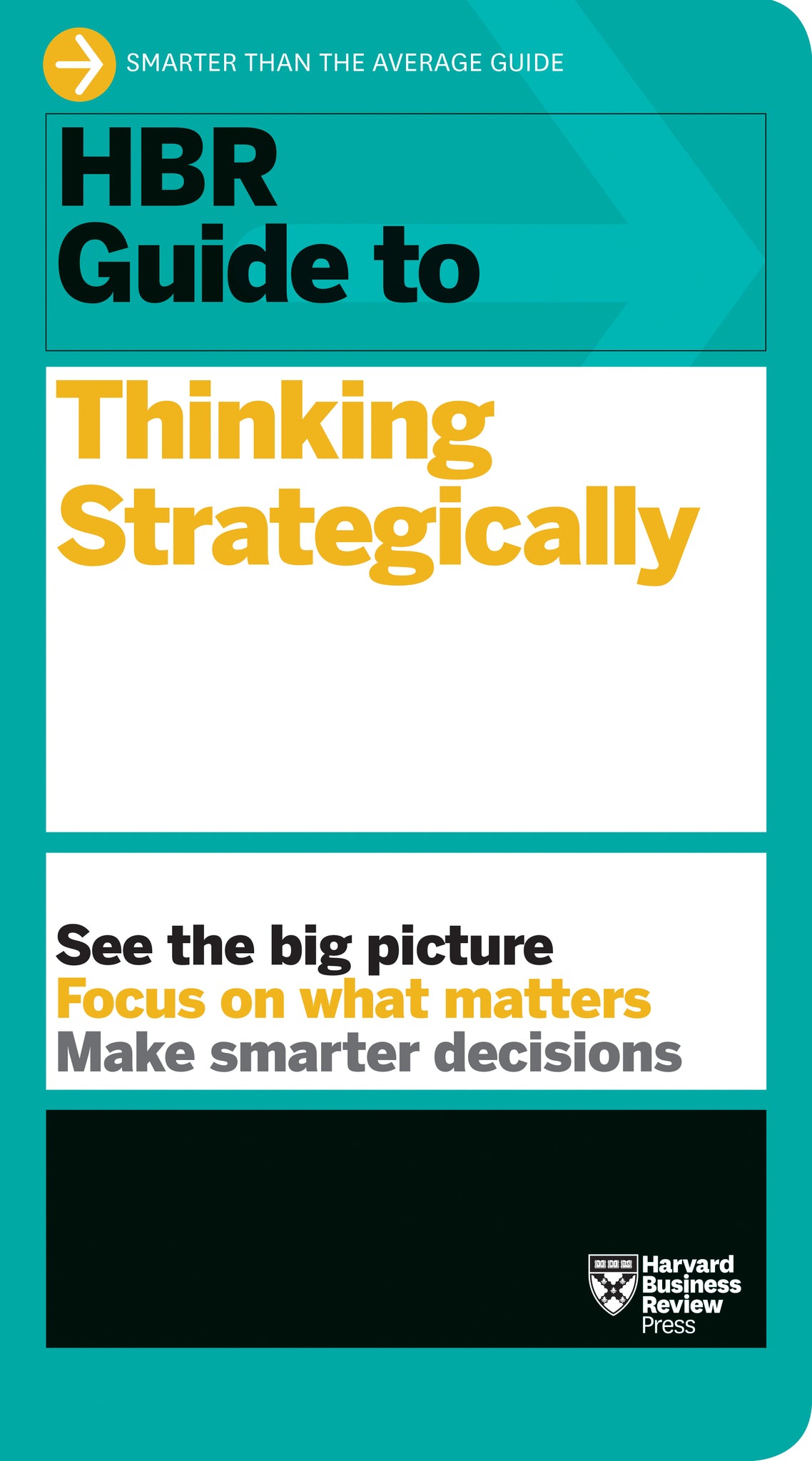 Cover image for HBR Guide to Thinking Strategically (HBR Guide Series) ISBN 9781633696938