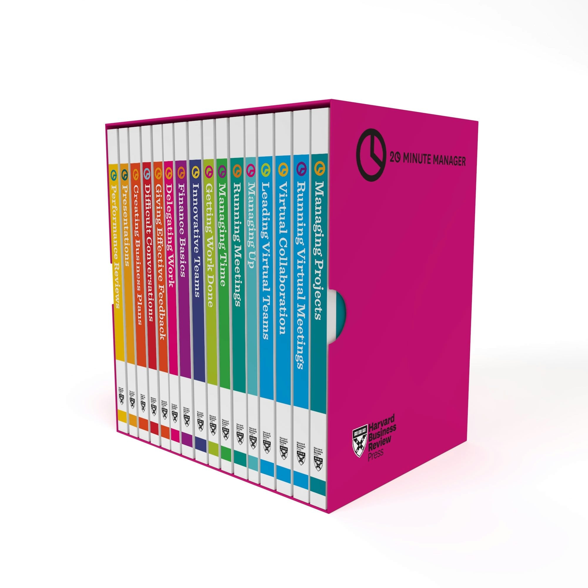 Book cover image for Harvard Business Review 20-Minute Manager Ultimate Boxed Set (16 Books) ISBN: 9781633697799