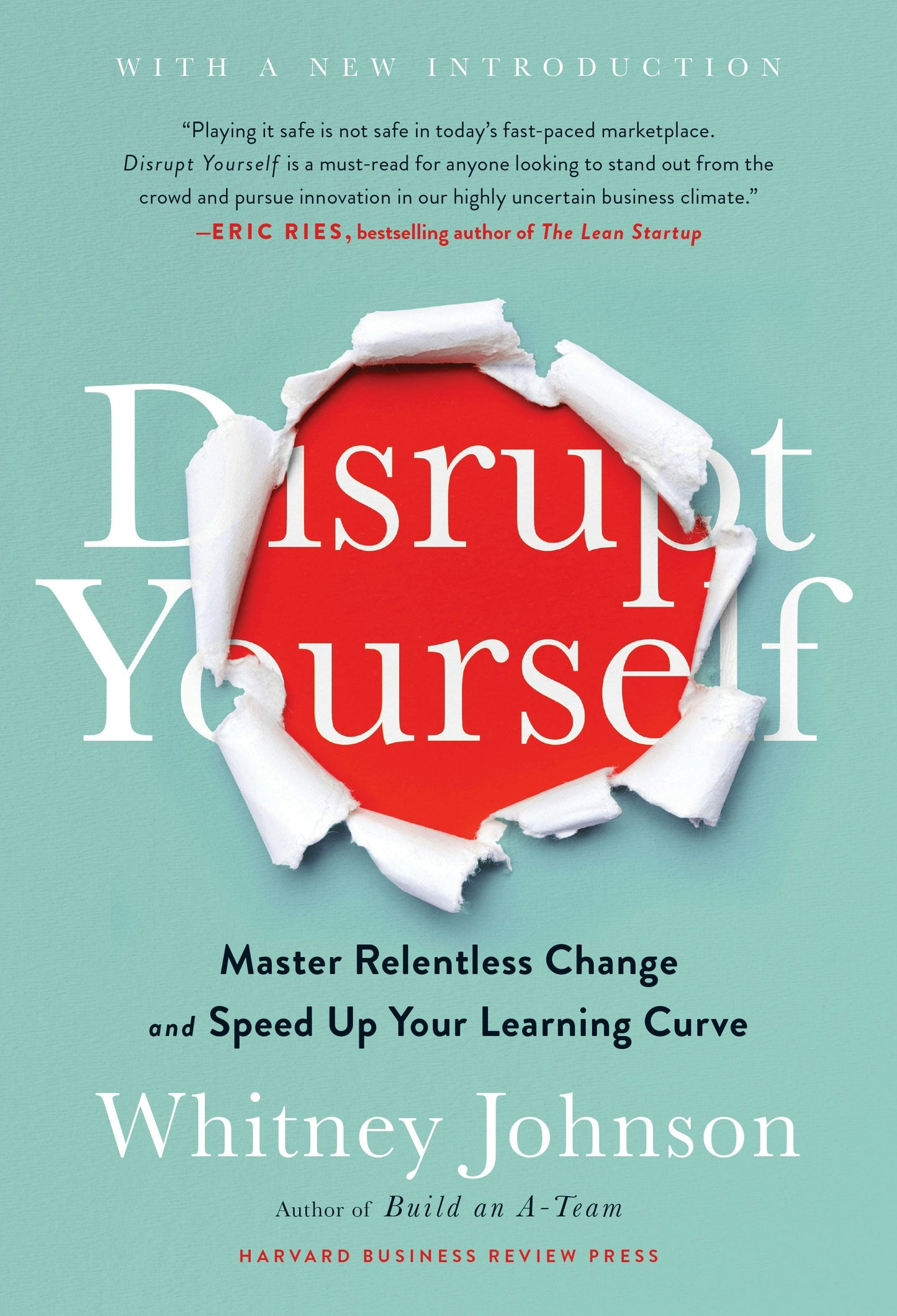Book cover image for Disrupt Yourself, With a New Introduction ISBN: 9781633698796