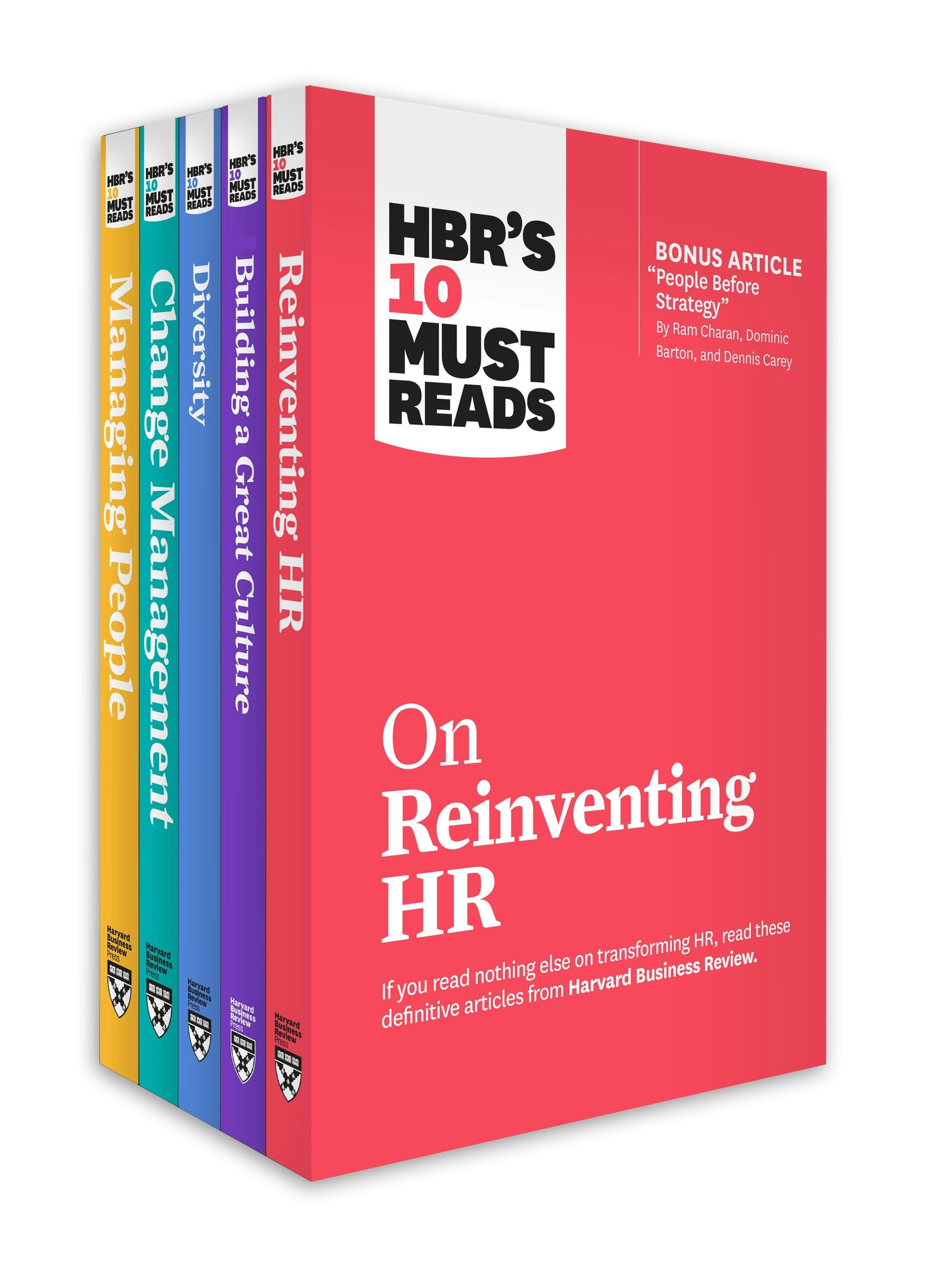 Book cover image for HBR's 10 Must Reads for HR Leaders Collection (5 Books) ISBN: 9781633699342