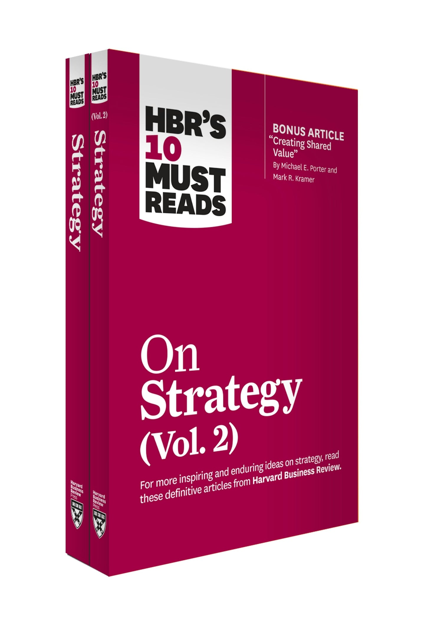 Book cover image for HBR's 10 Must Reads on Strategy 2-Volume Collection ISBN: 9781633699403