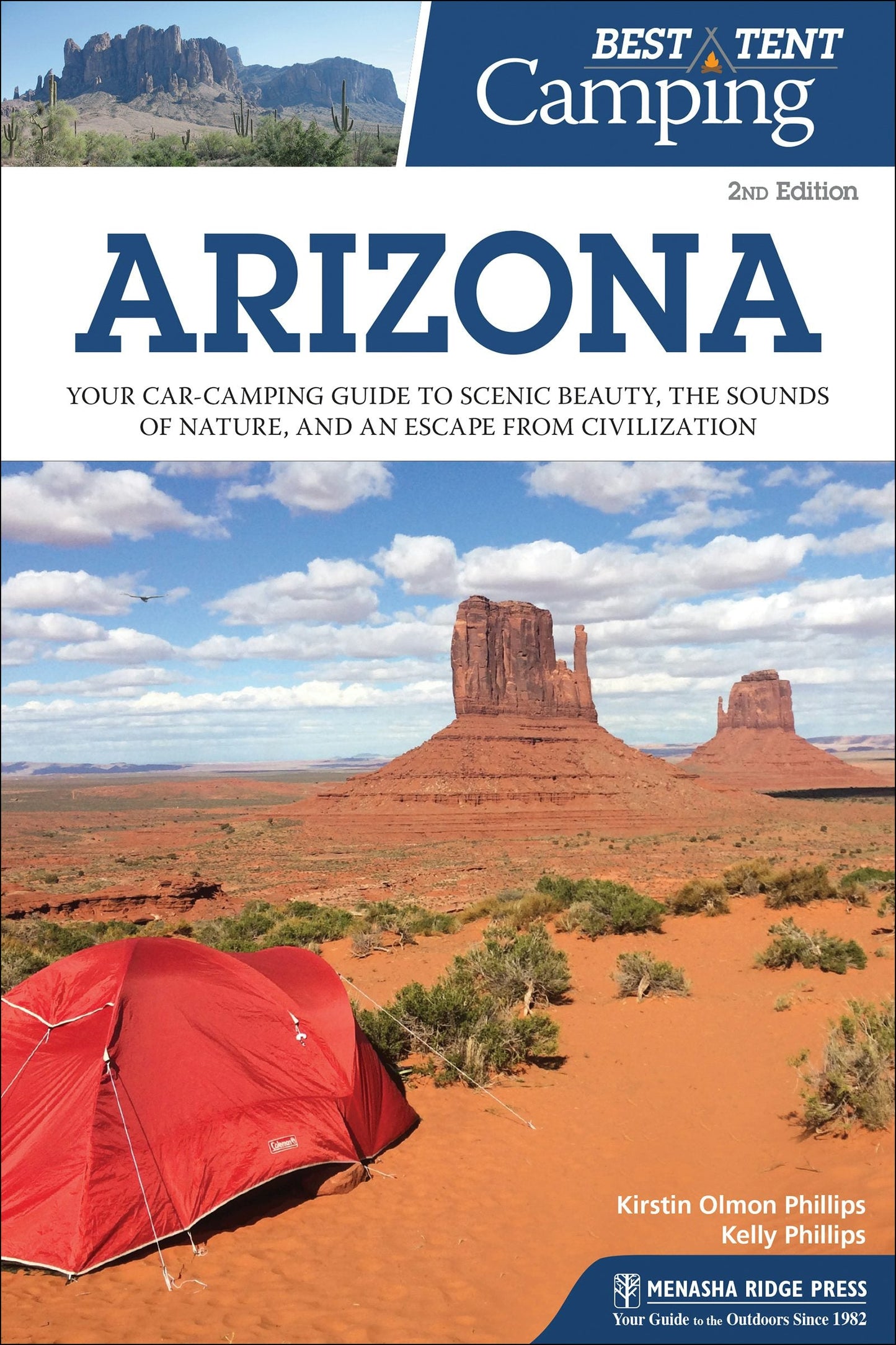 Book cover image for Best Tent Camping: Arizona ISBN: 9781634040778