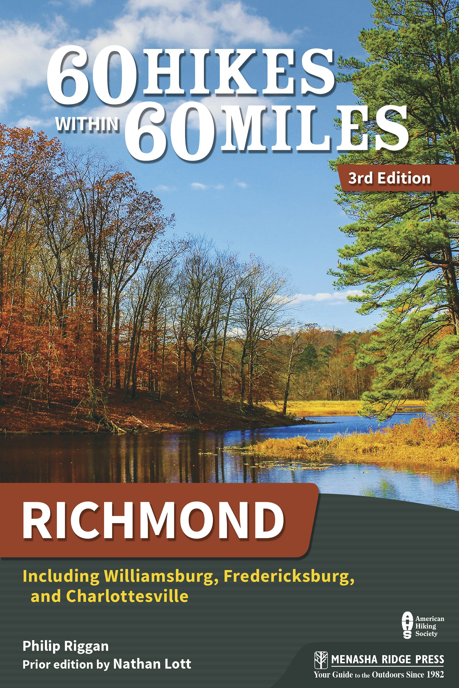 Book cover image for 60 Hikes Within 60 Miles: Richmond ISBN: 9781634041287