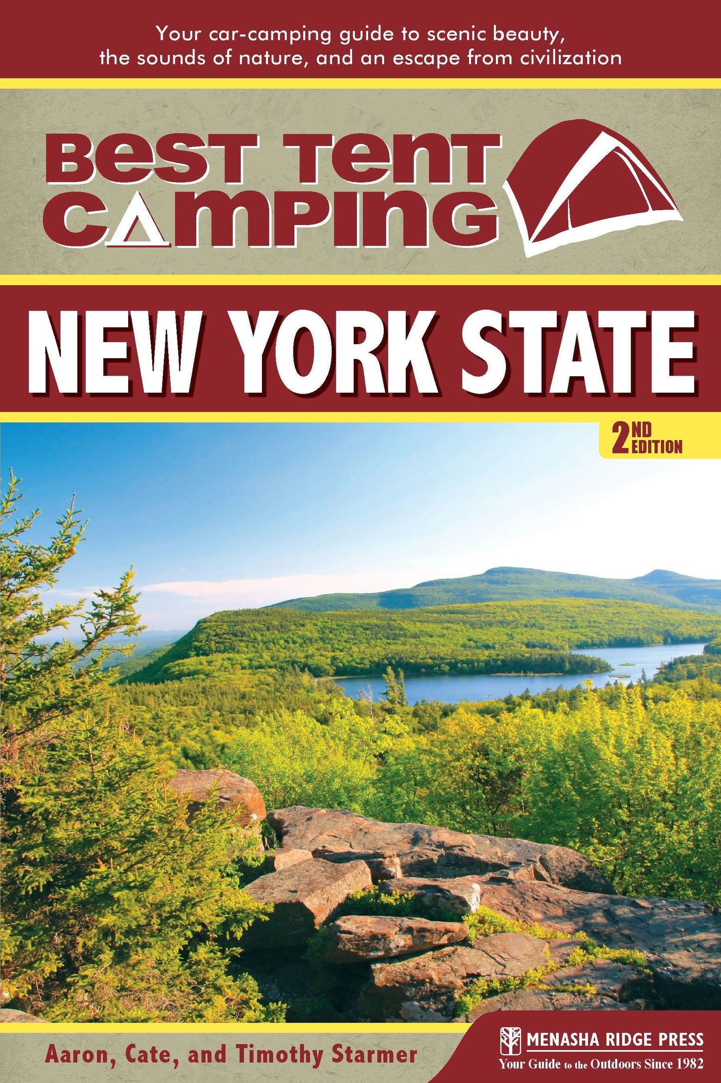 Book cover image for Best Tent Camping: New York State ISBN: 9781634041959