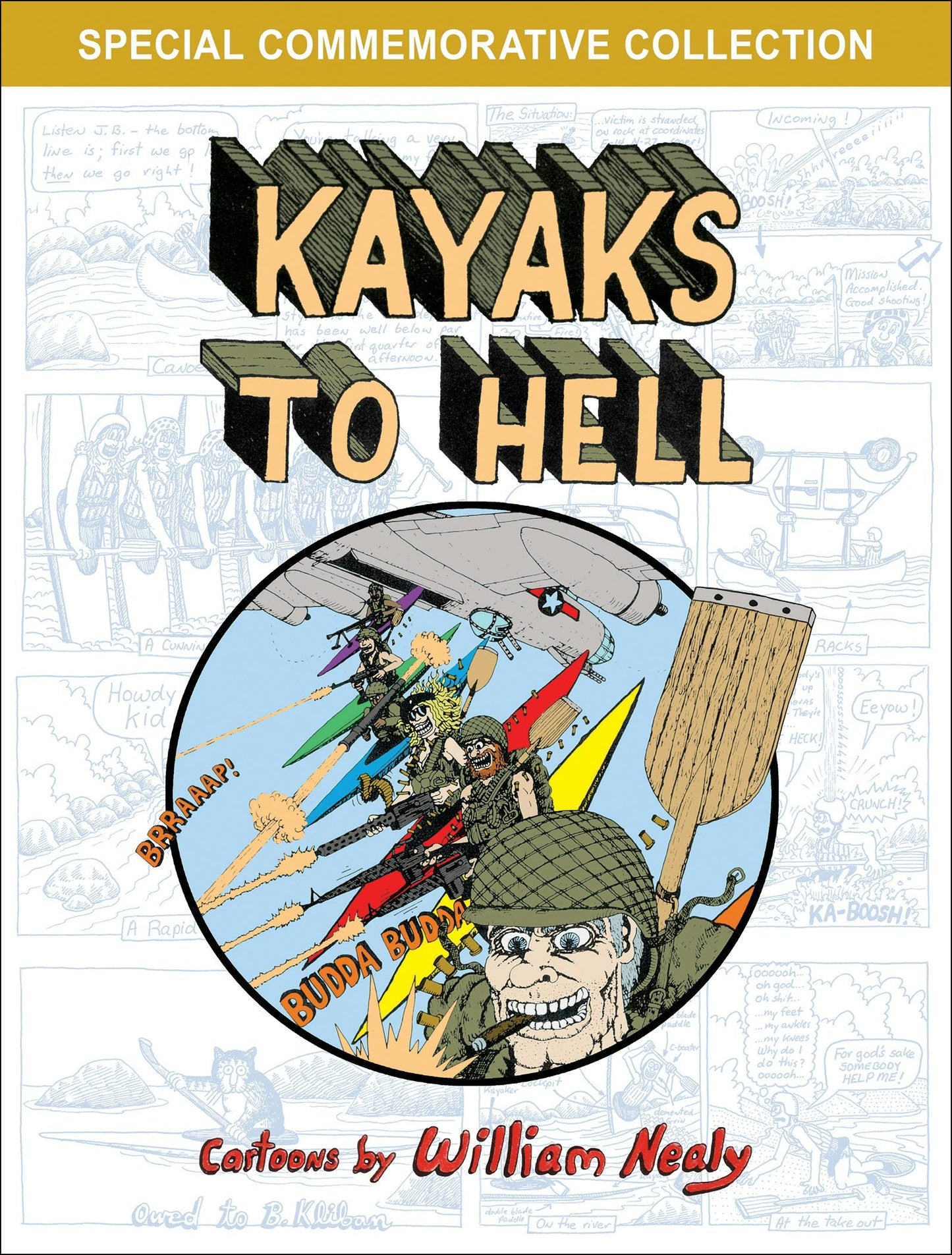 Book cover image for Kayaks to Hell ISBN: 9781634043663